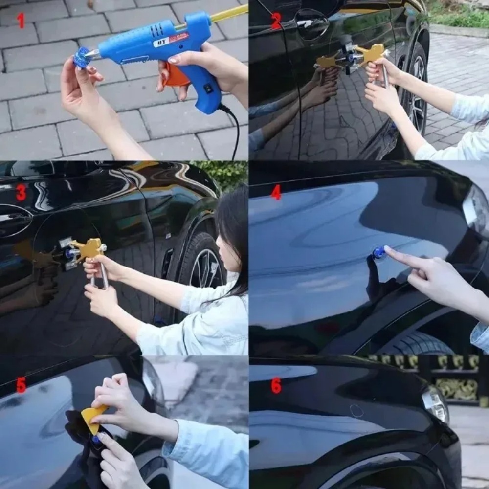 Car Workshop Tools Kit - Kit de débosselage de carrosserie pour
