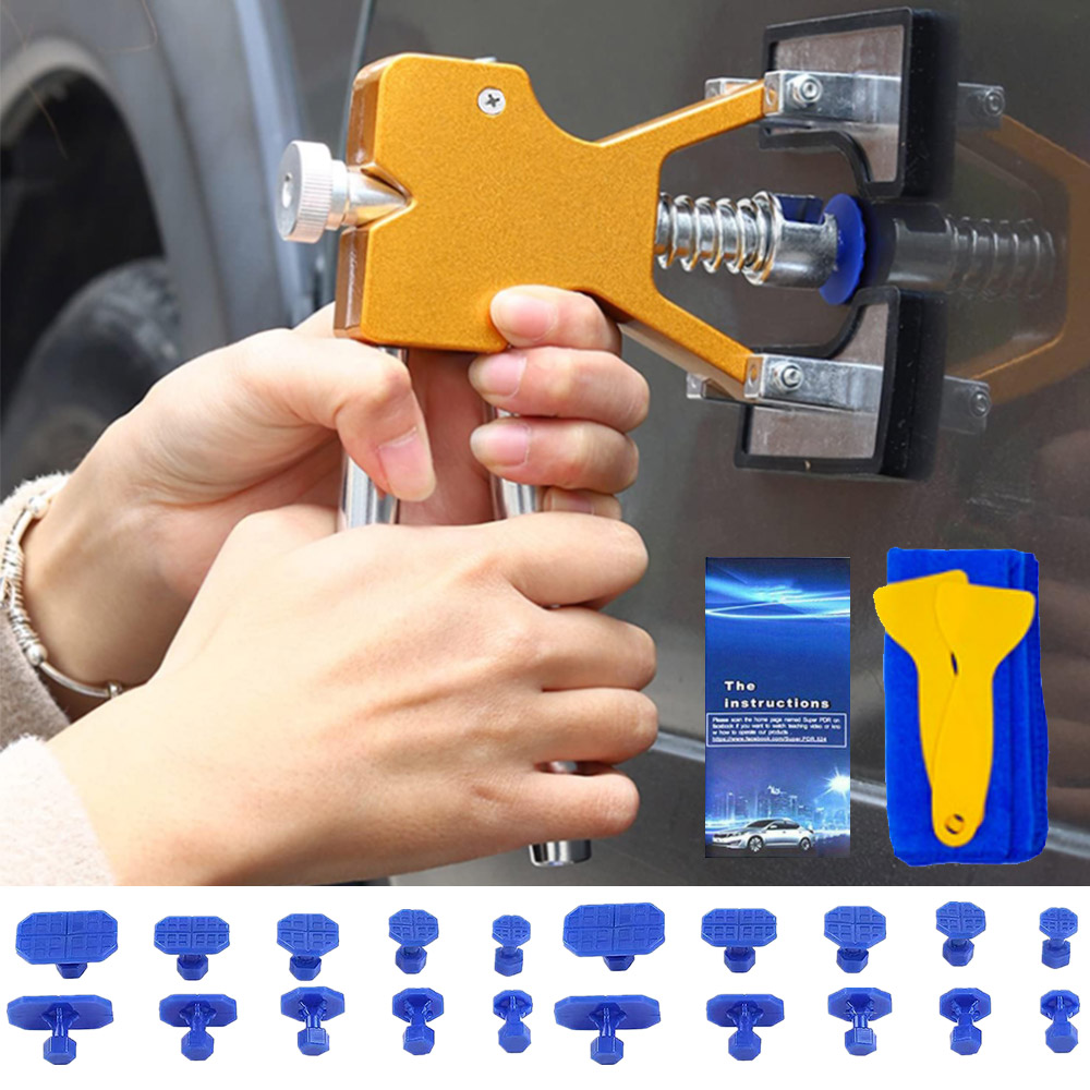 Car Workshop Tools Kit - Kit de débosselage pour carrosserie automobile,