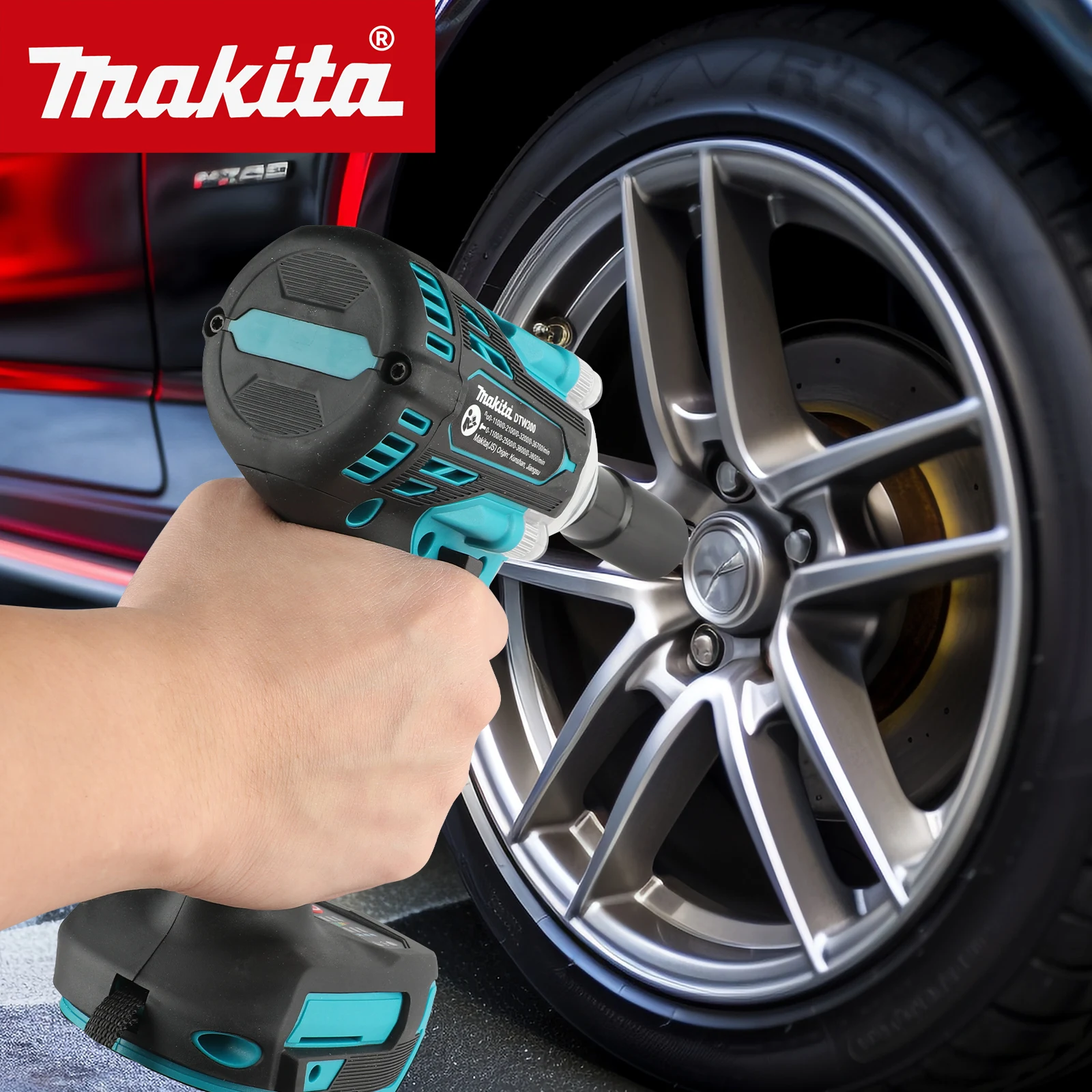 Makita Drill Dtw300 - Clé à chocs sans fil MAKITA