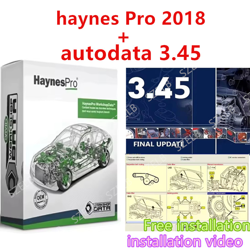 Car Workshop Tools Kit - Logiciel de réparation automobile Haynes Pro