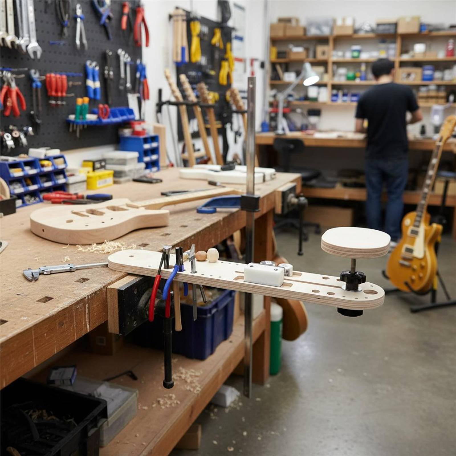Design Tools Workshop - Table d'entretien d'instruments, conception extensible, support