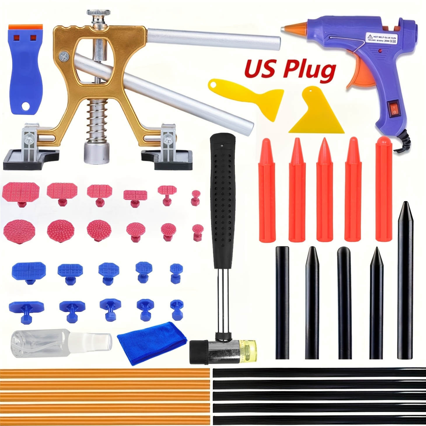 Car Workshop Tools Kit - Nouveau kit de réparation de bosses