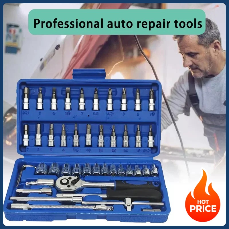 Jeu de clés à douille automobi - Car Workshop Tools Kit avis et prix