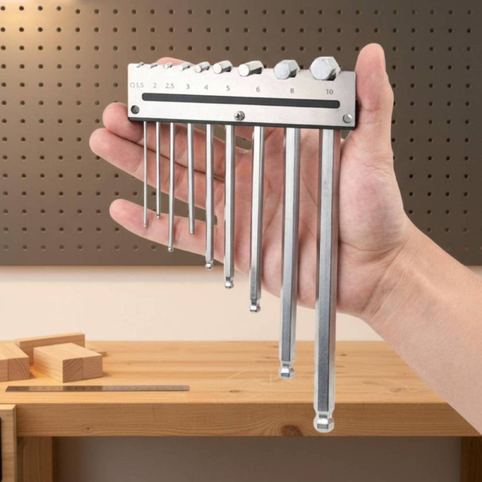 Support mural pour clés hexago - Workshop Tools Holder avis et prix