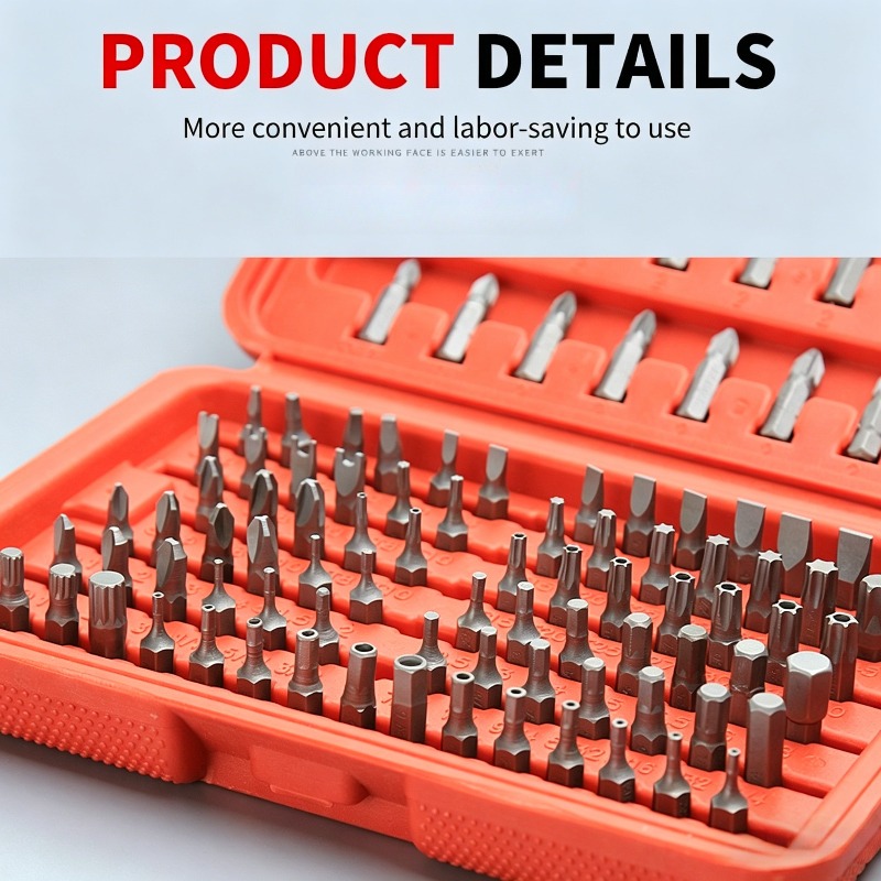 Kit de 100 embouts de tournevi - Car Workshop Tools Kit avis et prix
